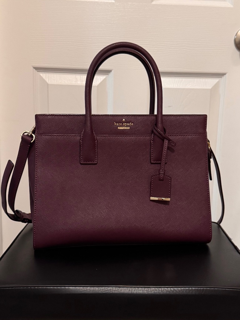 Kate Spade Cameron Street Candace Satchel Deep Plum
